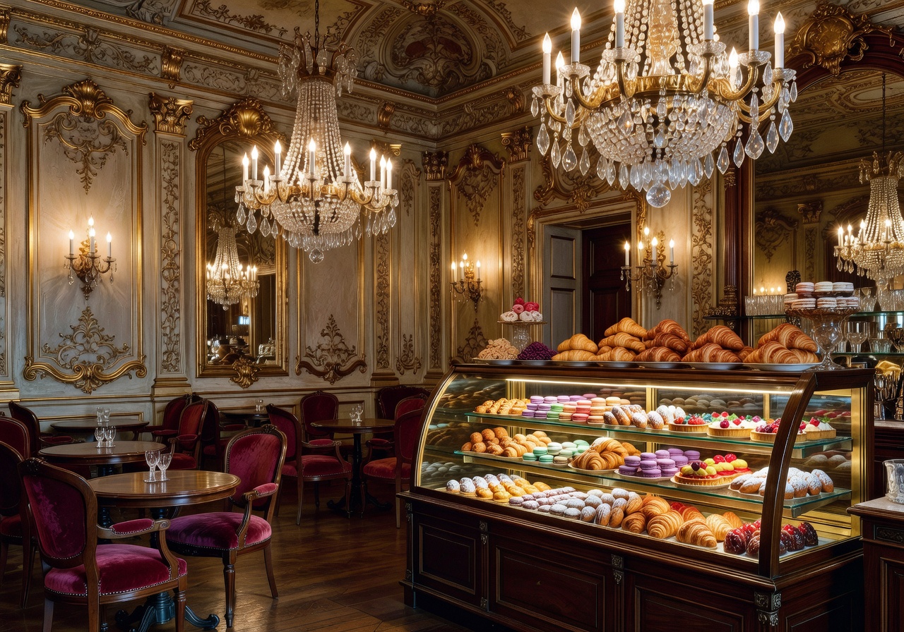 Caffè Cordina historic Maltese café with ornate baroque interior and outdoor seating in Valletta square